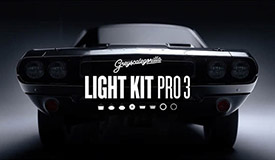 Light Kit Cinema 4D 灰猩猩灯光插件预设 Pro v3 Win/Mac 破解版